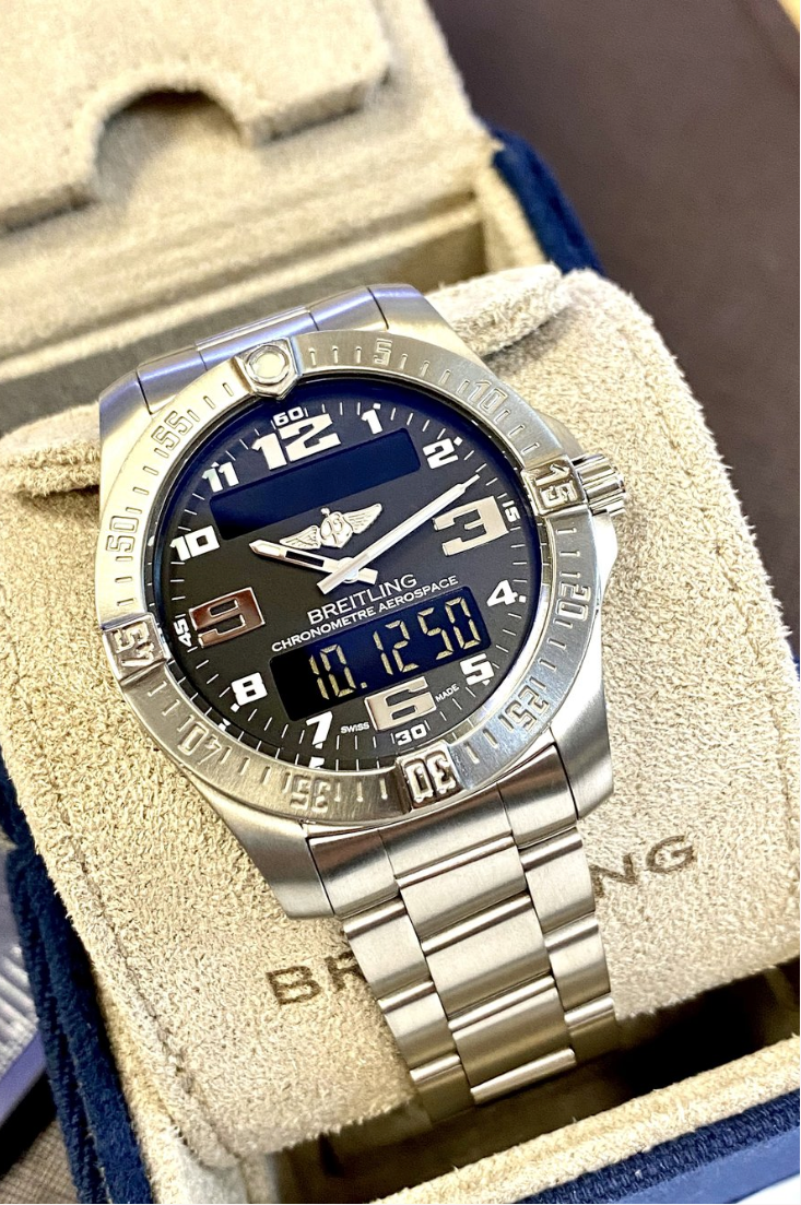 Brietling Aerospace EVO E79363 - Titanium 43mm