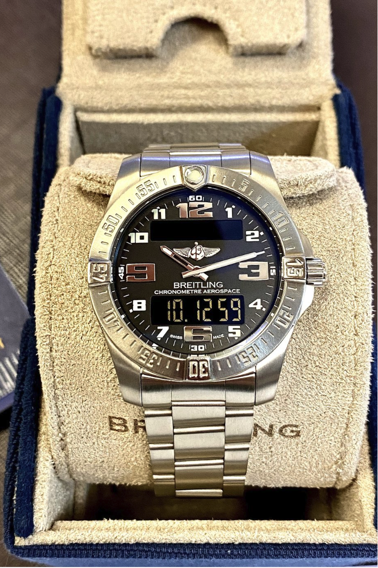 Brietling Aerospace EVO E79363 - Titanium 43mm