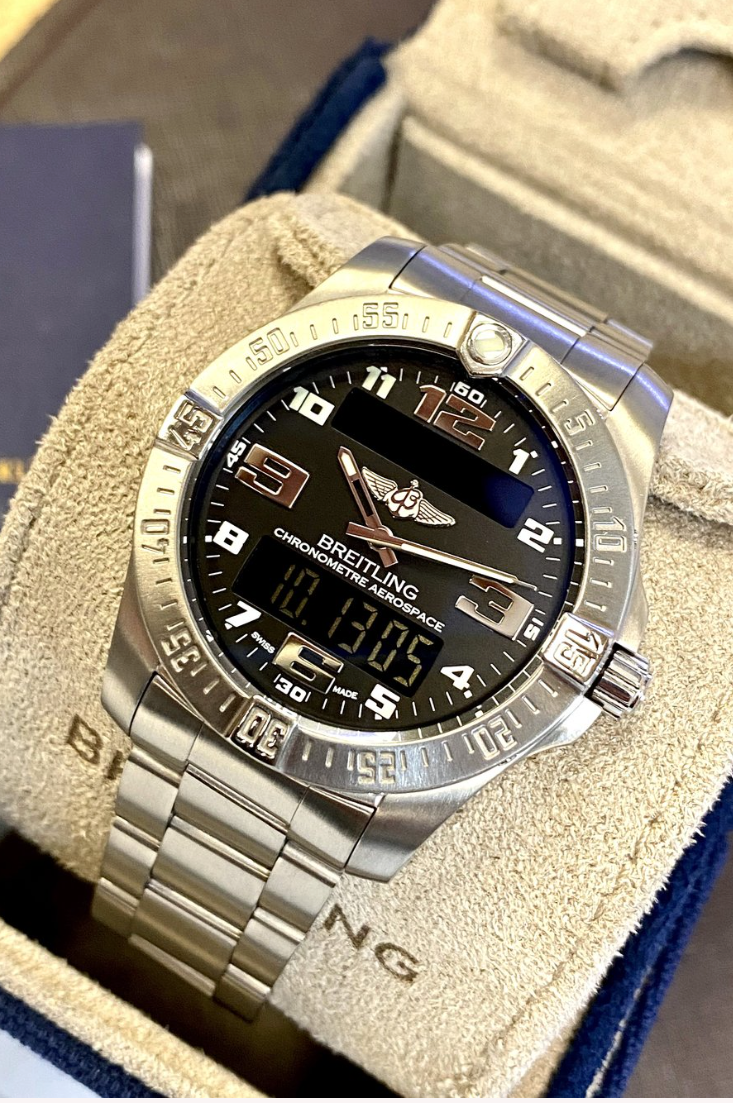 Brietling Aerospace EVO E79363 - Titanium 43mm